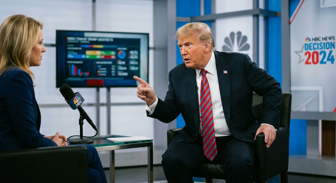Trump's Interview Exit and Election Fraud Claims