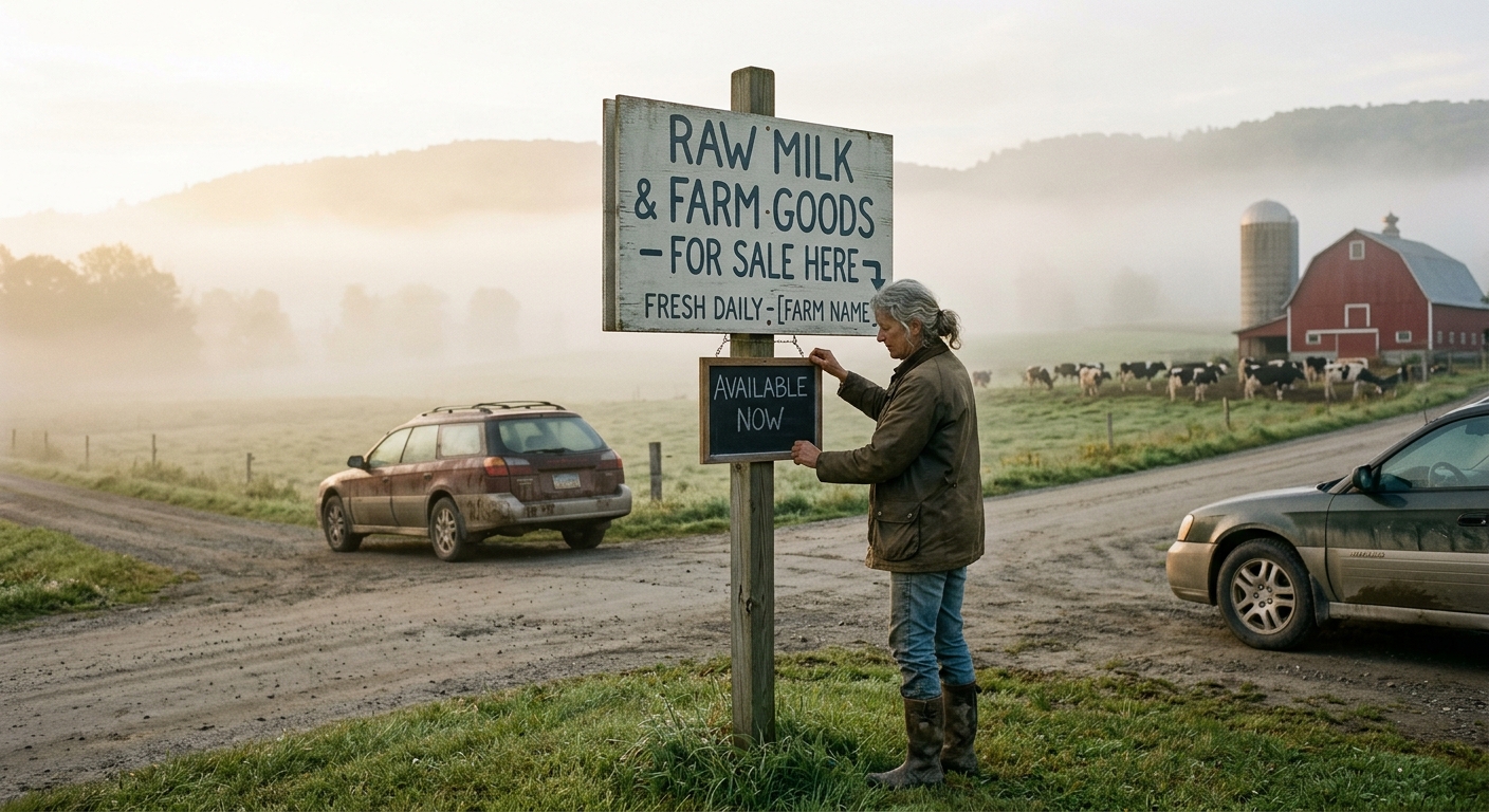 Raw Milk Trends and Political Narratives