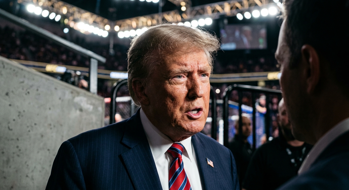 Trump's UFC Birthday Bash: A Political Statement