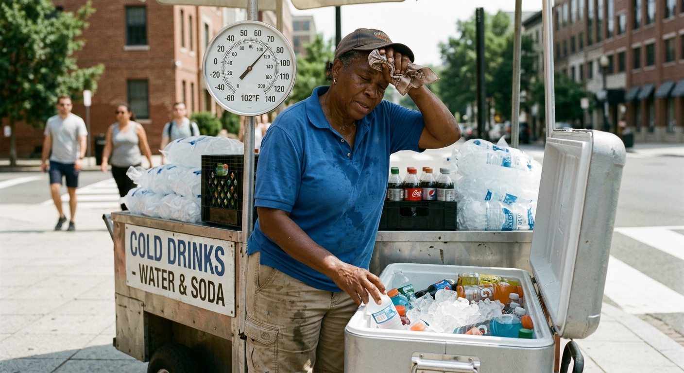 Heat Wave and Political Tensions in the U.S.