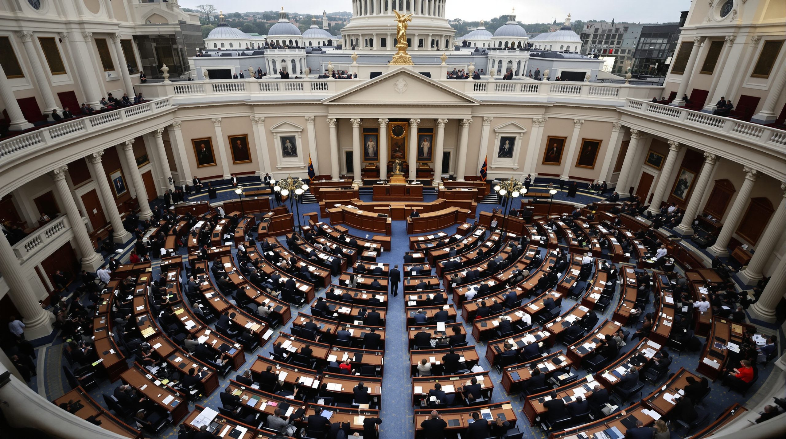 Political Standoffs and Public Perception Insights