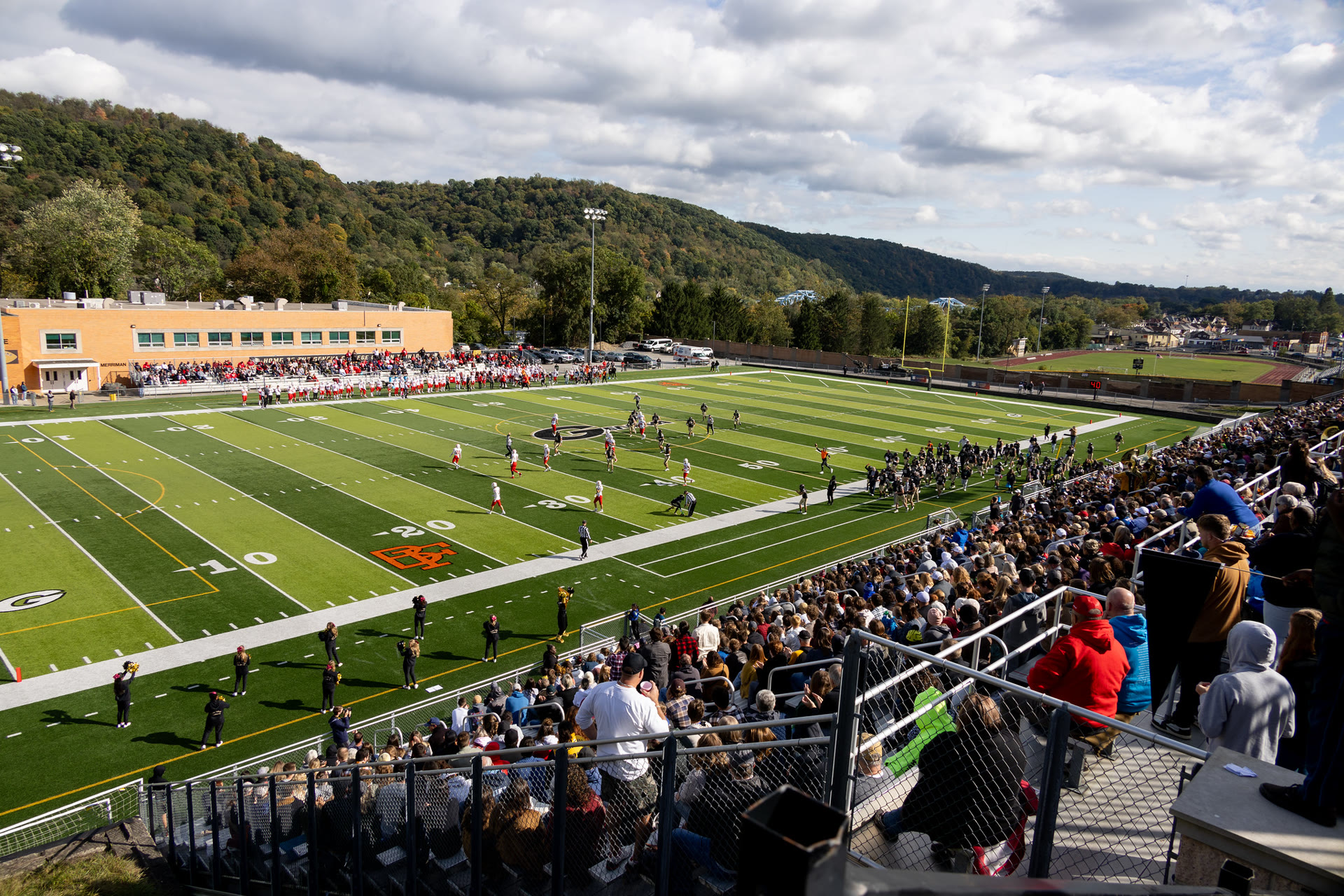 Geneva College Reeves Stadium stands