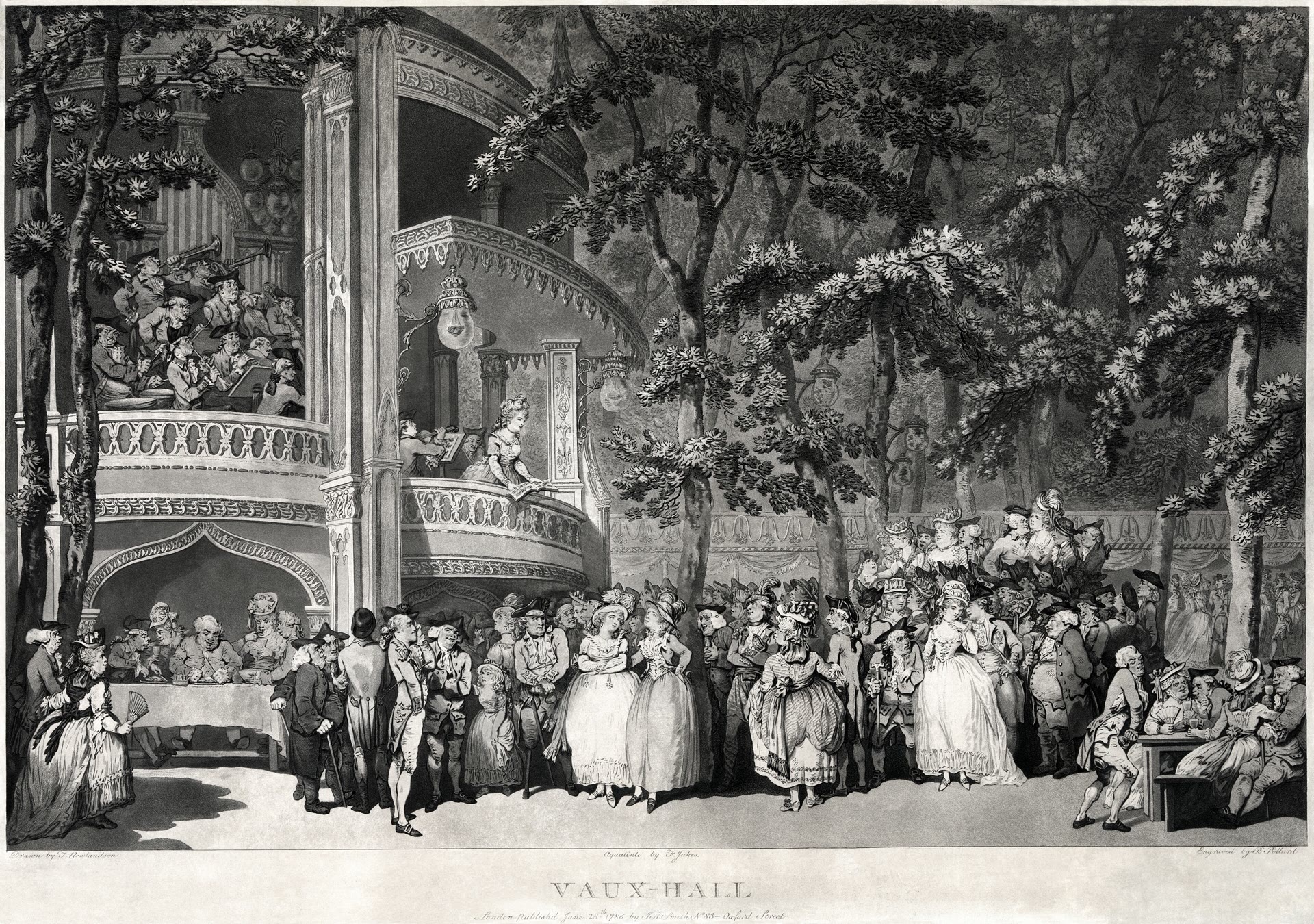 Thomas Rowlandson - Vaux-Hall - Dr