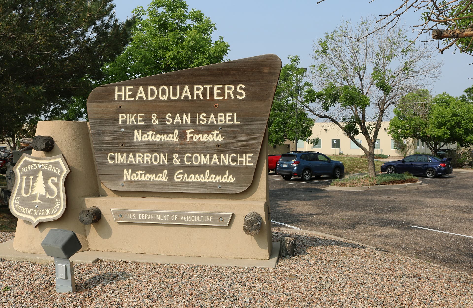 Headquarters Pike and San Isabel national forests