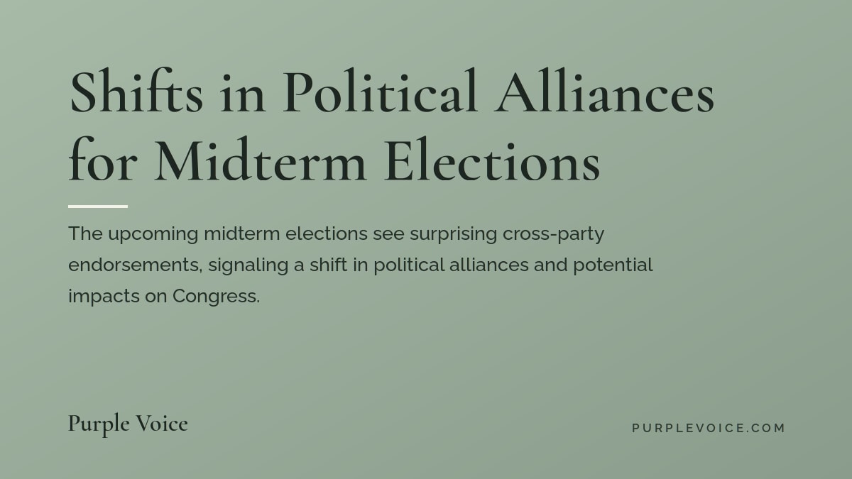 Shifts in Political Alliances for Midterm Elections
